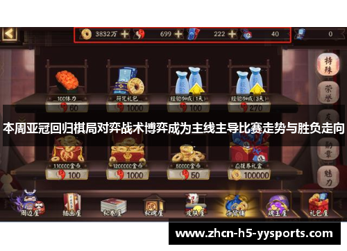 本周亚冠回归棋局对弈战术博弈成为主线主导比赛走势与胜负走向